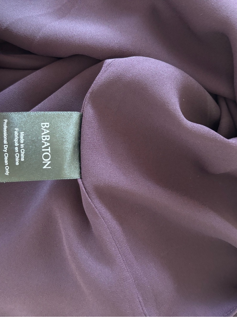 Aritzia Babaton Everly camisole loose top plum S oversized - Picture 6 of 6